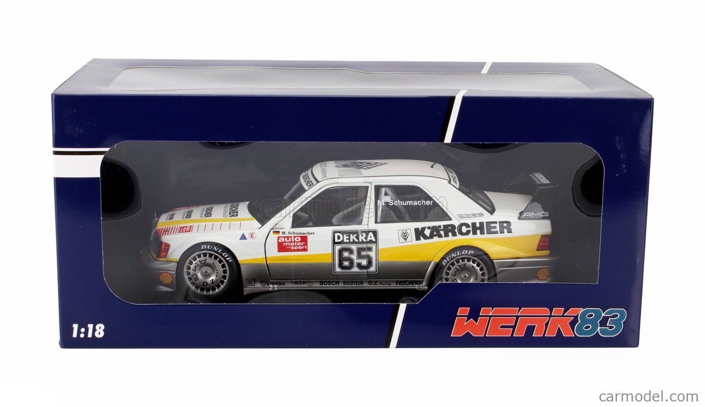 WERK83 W18041004 Scale 1/18 | MERCEDES BENZ 190E EVO2 TEAM
