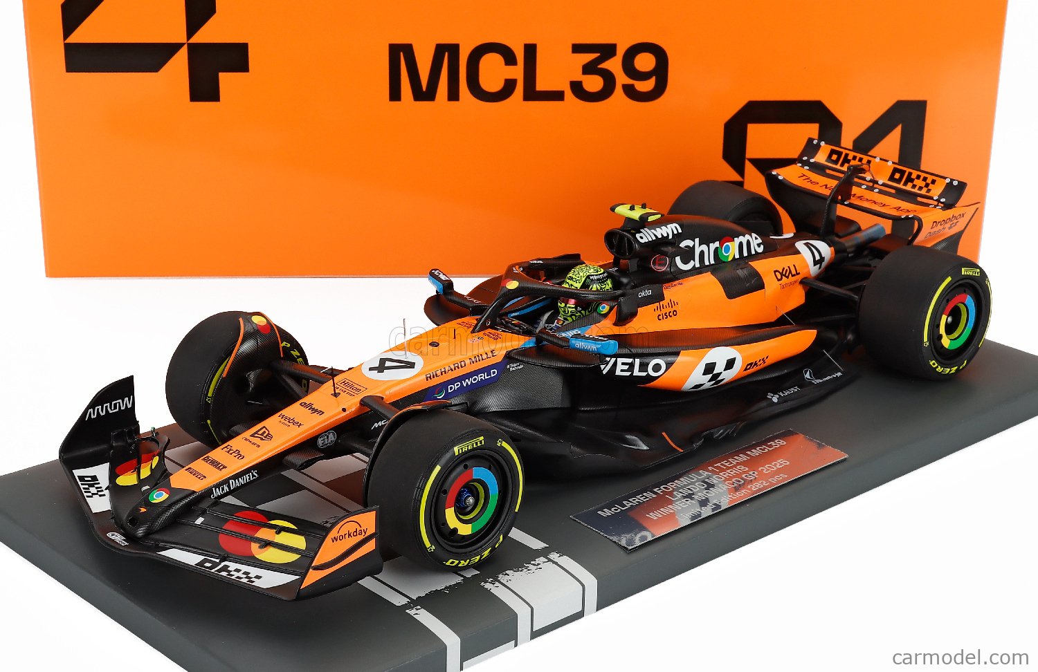 MINICHAMPS 537252504 Scale 1/18 | McLAREN F1 MCL39 TEAM MCLAREN N