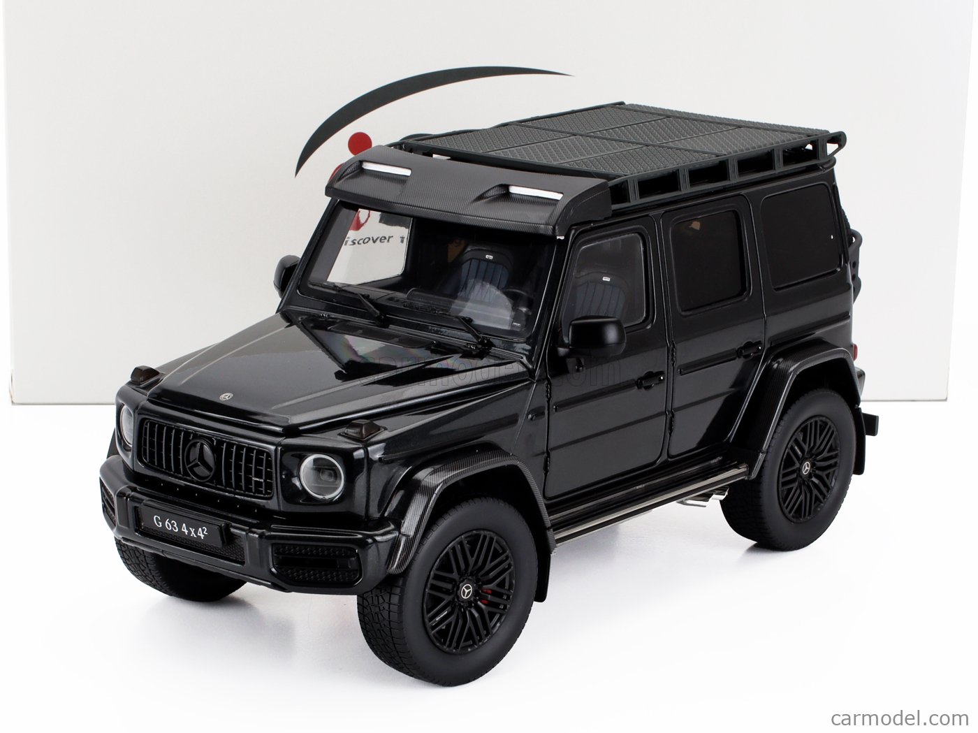 自動車 AUTOart Mercedes-Benz G-WagonV8 1:18 MERCEDES-BENZ G63 AMG G-WAGON GLOSS WHITE 1:18 by AUTOART