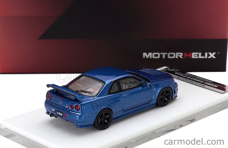 MOTORHELIX M63416 Scale 1/64 | NISSAN SKYLINE GT-R (R34) Z-TUNE