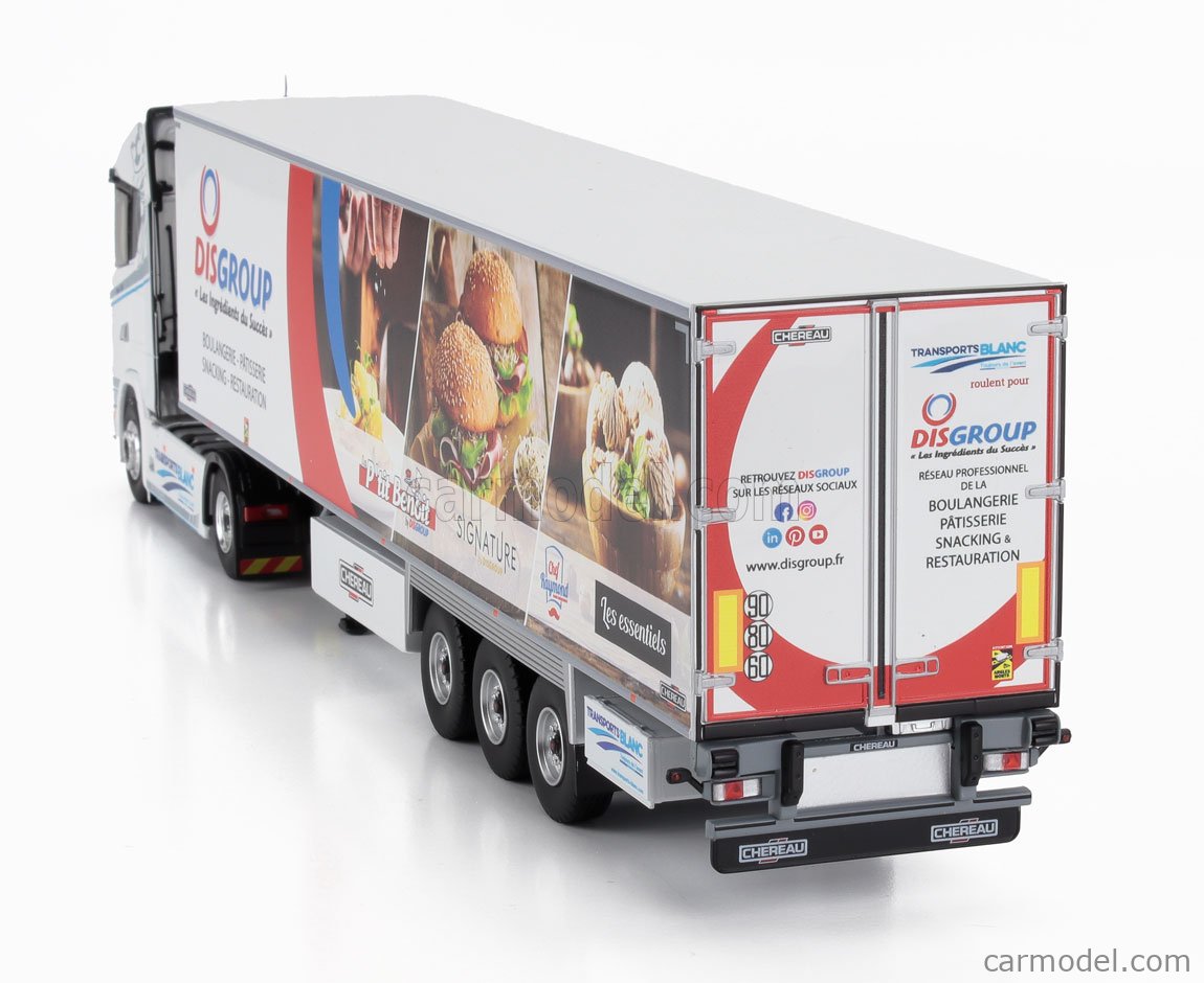 ELIGOR 118471 DAF - Xg Camion Fourgon Remorque Tautliner Aigle Group 2022 - Bla
