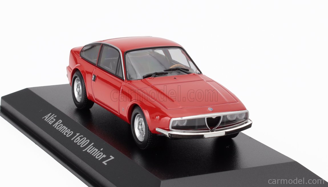 Minichamps 940120721 – Alfa Romeo 1600 Junior Z 1972 – Rouge – 1/43