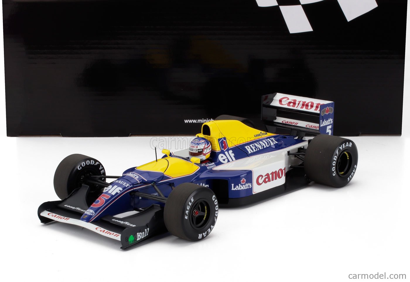 カルツォ 1/18 F1 ウィリアムズ FW14B N.マンセル カルツォ Quartzo 1/18 F1 ウィリアムズFW14B N.マンセル - メルカリ