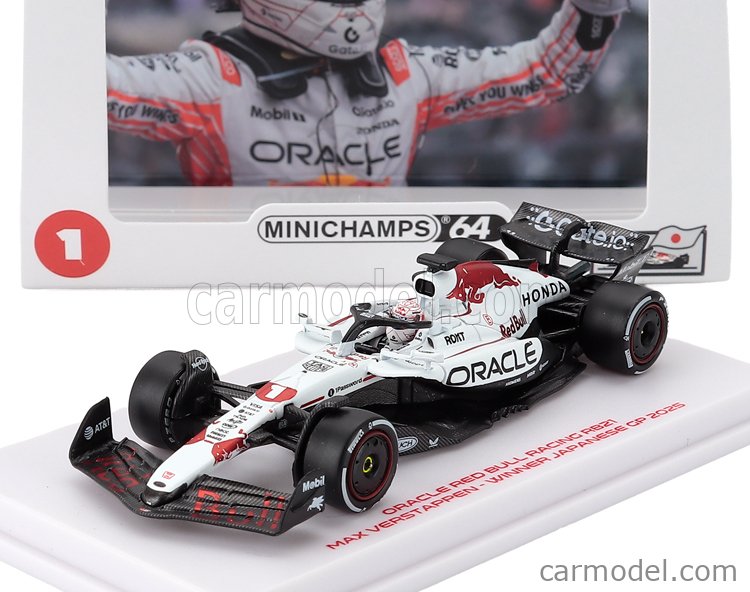MINICHAMPS 640250301 Scale 1/64 | RED BULL F1 RB21 TEAM ORACLE RED