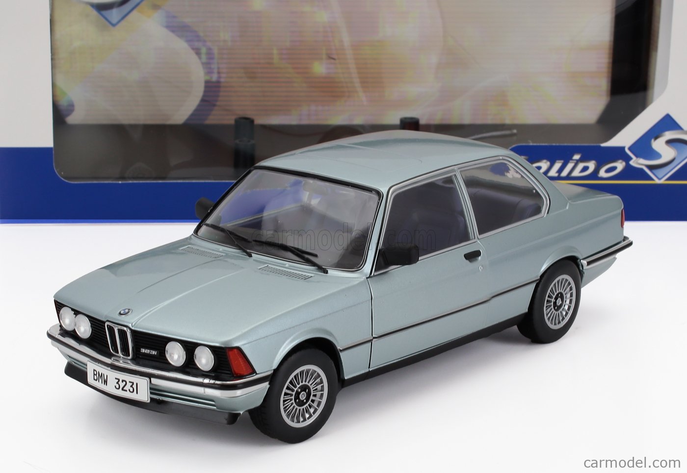 1/18 BMW E3系 SOLIDO 1812801 Scale 1/18 | BMW 3-SERIES 323I (E21) 1980 SILVER MET
