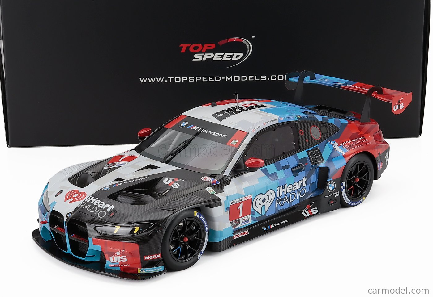 TRUESCALE TS0650 Scale 1/18 | BMW 4-SERIES M4 GT3 EVO TEAM PAUL TRUESCALE TS0650 Scale 1/18 | BMW 4-SERIES M4 GT3 EVO TEAM PAUL