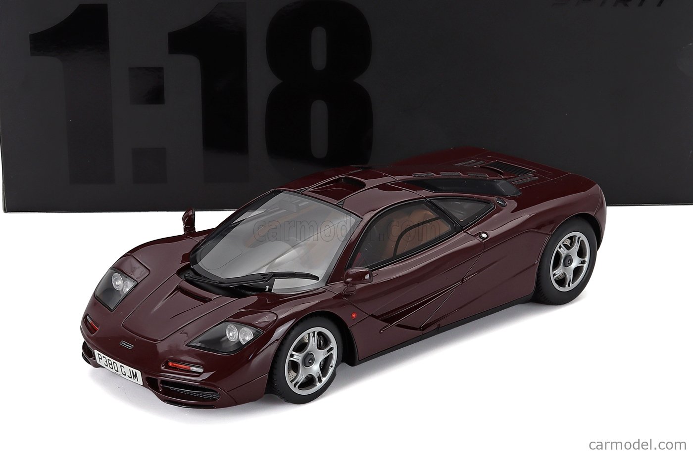 GT-SPIRIT GT534 Scale 1/18 | McLAREN F-1 ROAD CAR 1993 BORDEAUX