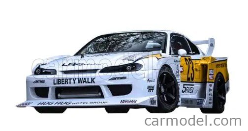 ミニカー 1/18 LB-Super Silhouette S15 SILVIA MINI GT 1:64 Nissan S15 SILVIA LB-Super Silhouette #555 2022 Japan