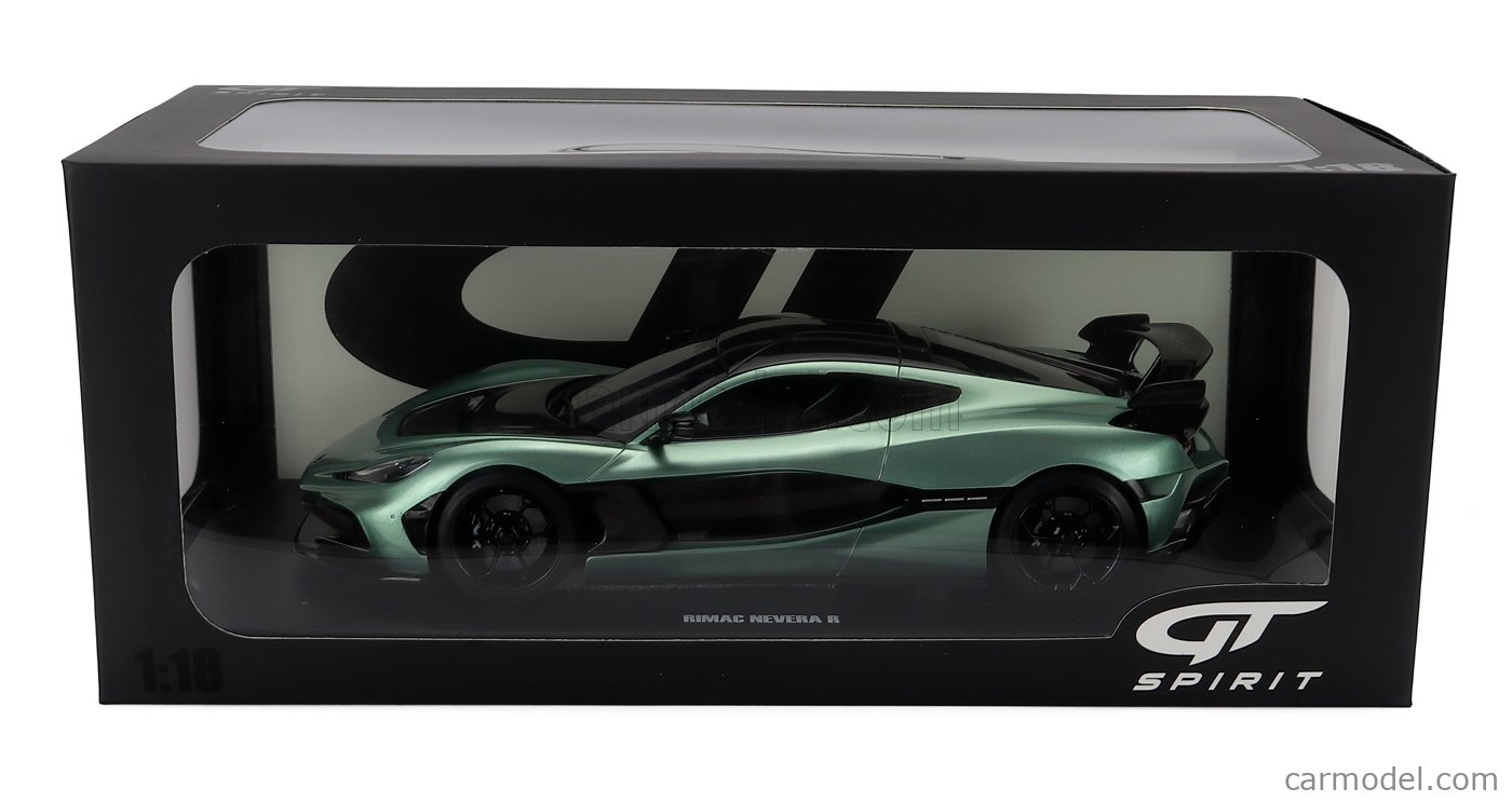 GT-SPIRIT GT547 Scale 1/18 | RIMAC NEVERA R 2024 GREEN MET