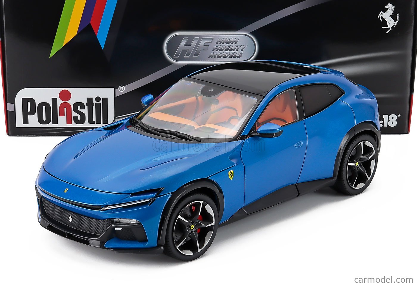 POLISTIL 18FE02022-WB Scale 1/18 | FERRARI PUROSANGUE 2022 BLU