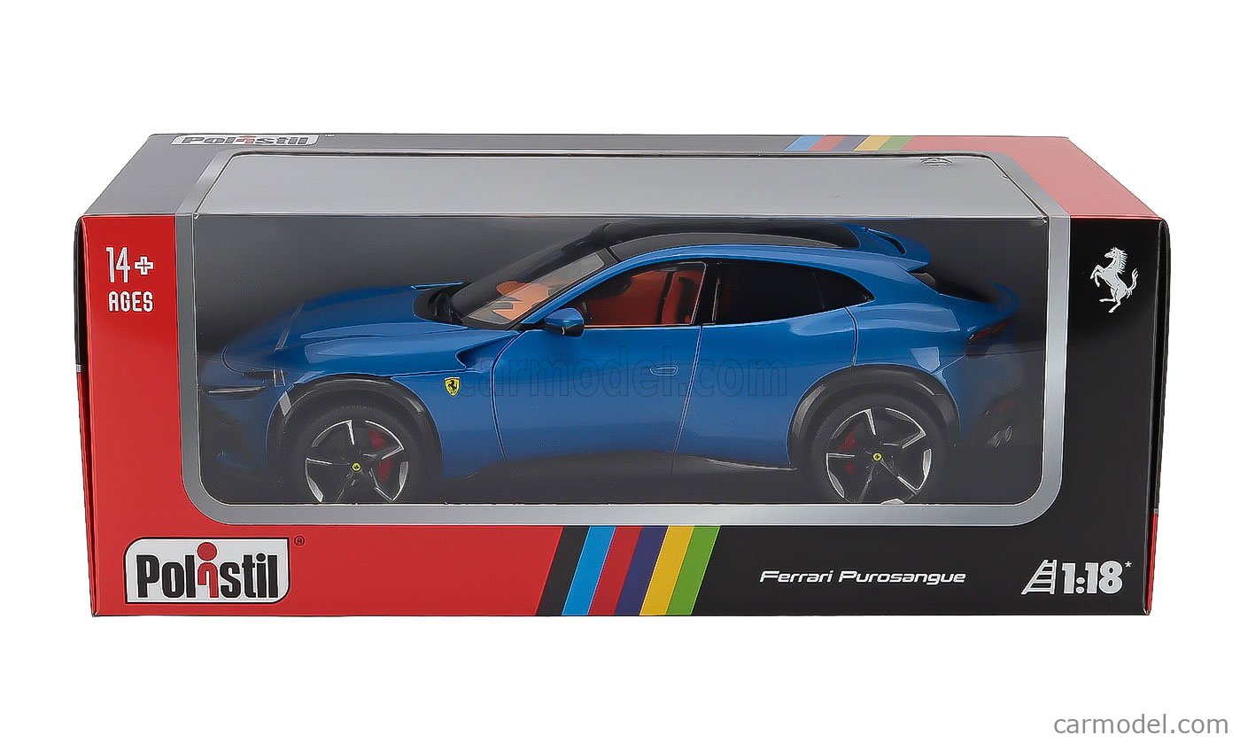 POLISTIL 18FE02022-WB Масштаб 1/18 | FERRARI PUROSANGUE 2022 BLU