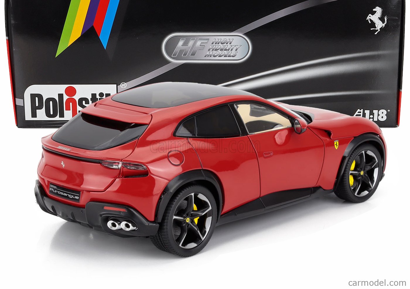 POLISTIL 18FE02020-WB Scale 1/18 | FERRARI PUROSANGUE 2022 ROSSO
