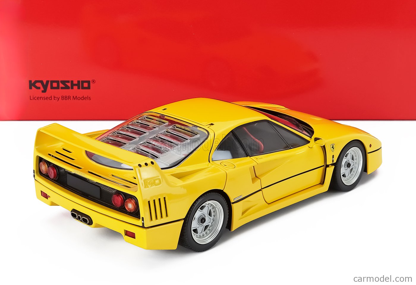 KYOSHO 08416Y Scale 1/18 | FERRARI F40 1987 YELLOW