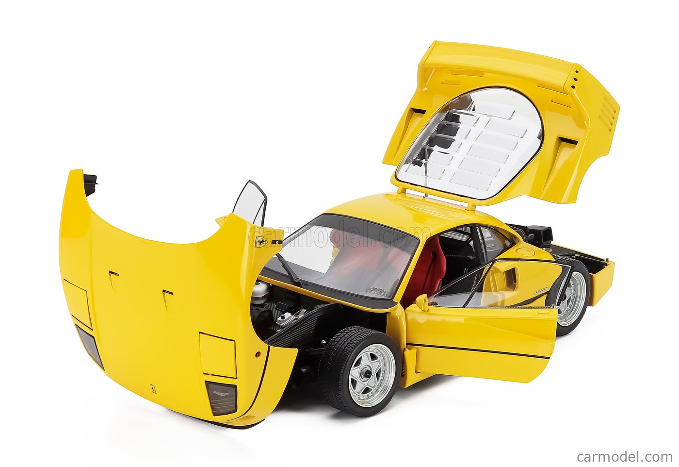 KYOSHO 08416Y Scale 1/18 | FERRARI F40 1987 YELLOW
