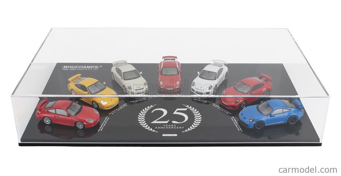 MINICHAMPS 412067025 Scale 1/43 | PORSCHE SET 7X PORSCHE 911 GT3