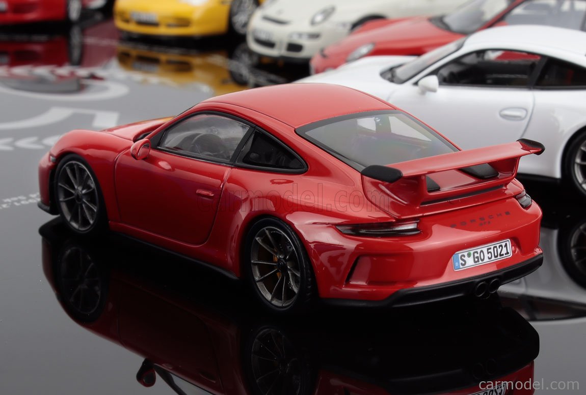 MINICHAMPS 412067025 Scale 1/43 | PORSCHE SET 7X PORSCHE 911 GT3