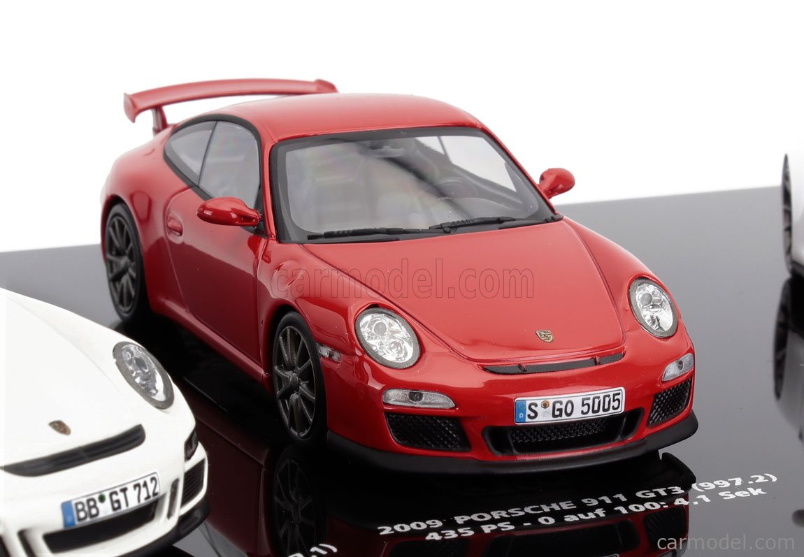 MINICHAMPS 412067025 Scale 1/43 | PORSCHE SET 7X PORSCHE 911 GT3