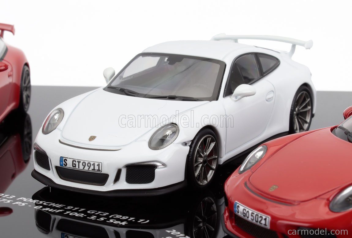MINICHAMPS 412067025 Scale 1/43 | PORSCHE SET 7X PORSCHE 911 GT3