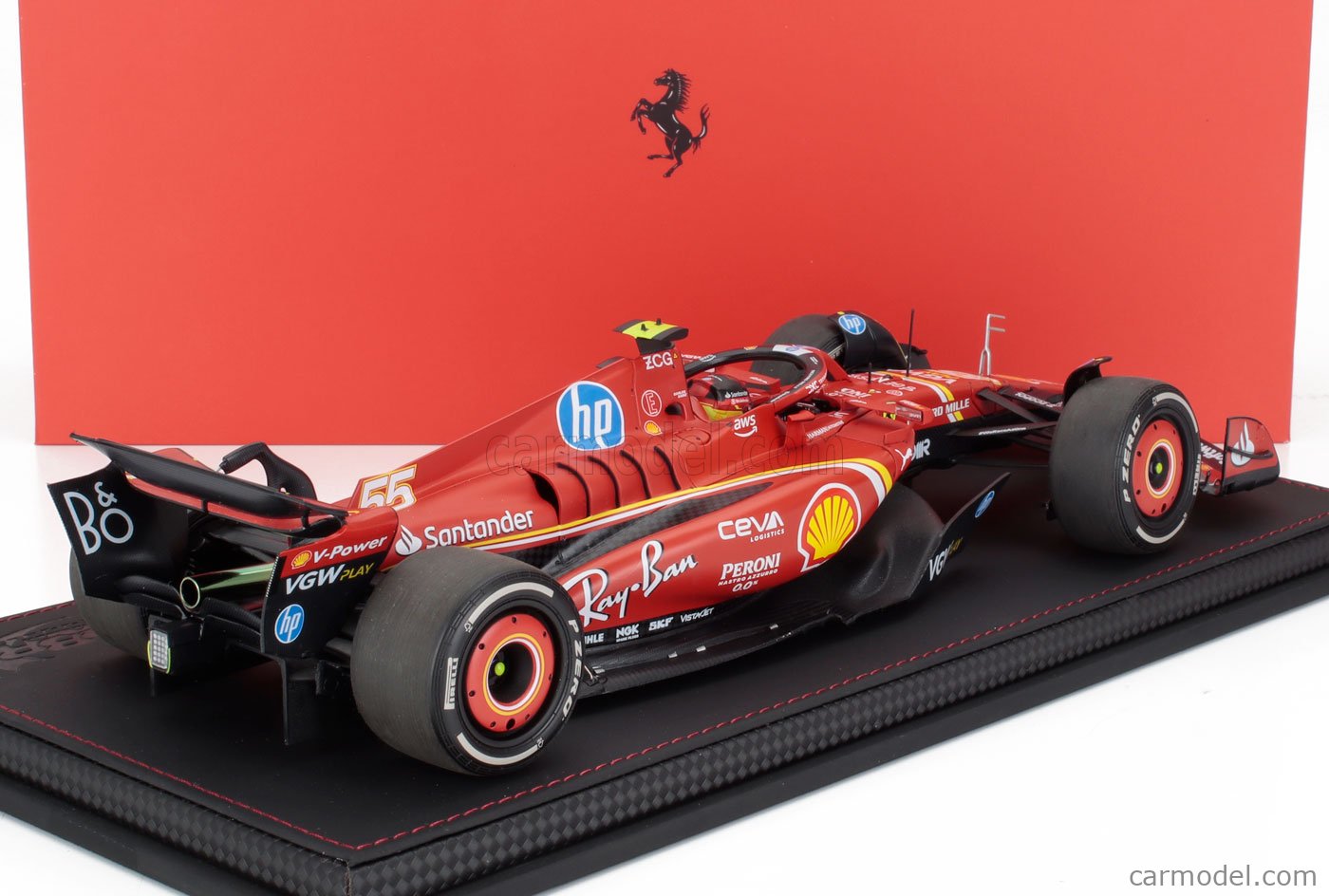 BBR-MODELS BBR241855CDIE-VET Scale 1/18 | FERRARI F1 SF-24 TEAM ...