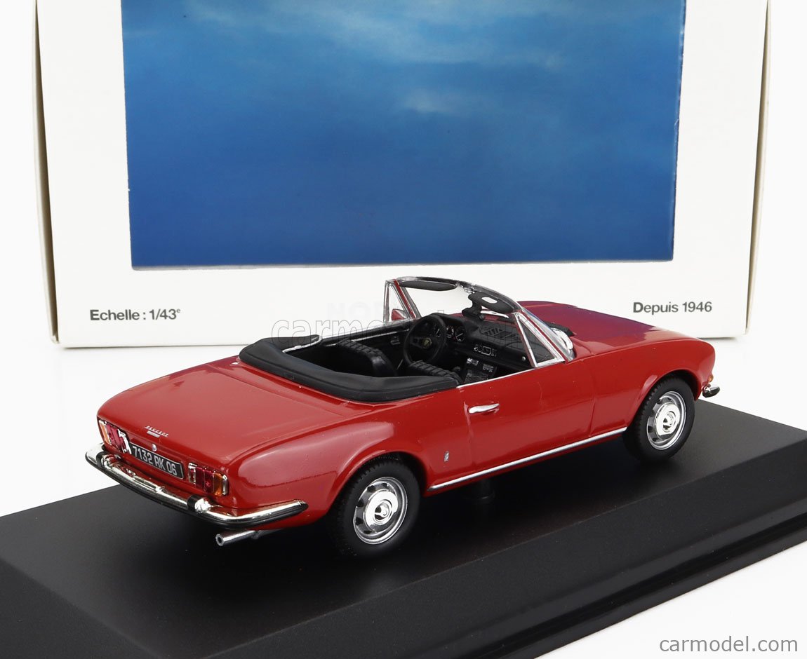 Minichamps 1:43 Peugeot 504 Cabriolet Année de construction 1977 argent métallique 940112130