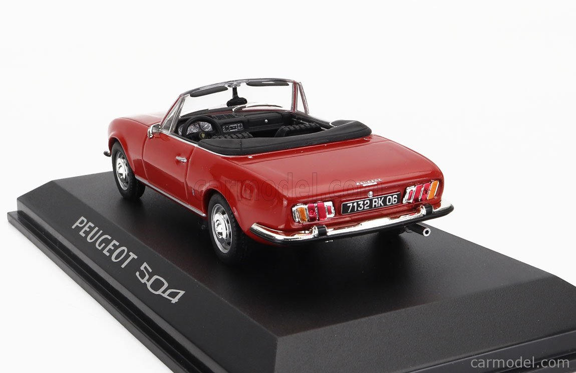 Peugeot 504 Cabriolet 1969 - Modèle Réduit Norev 1/43, Sans Boîte, état Neuf