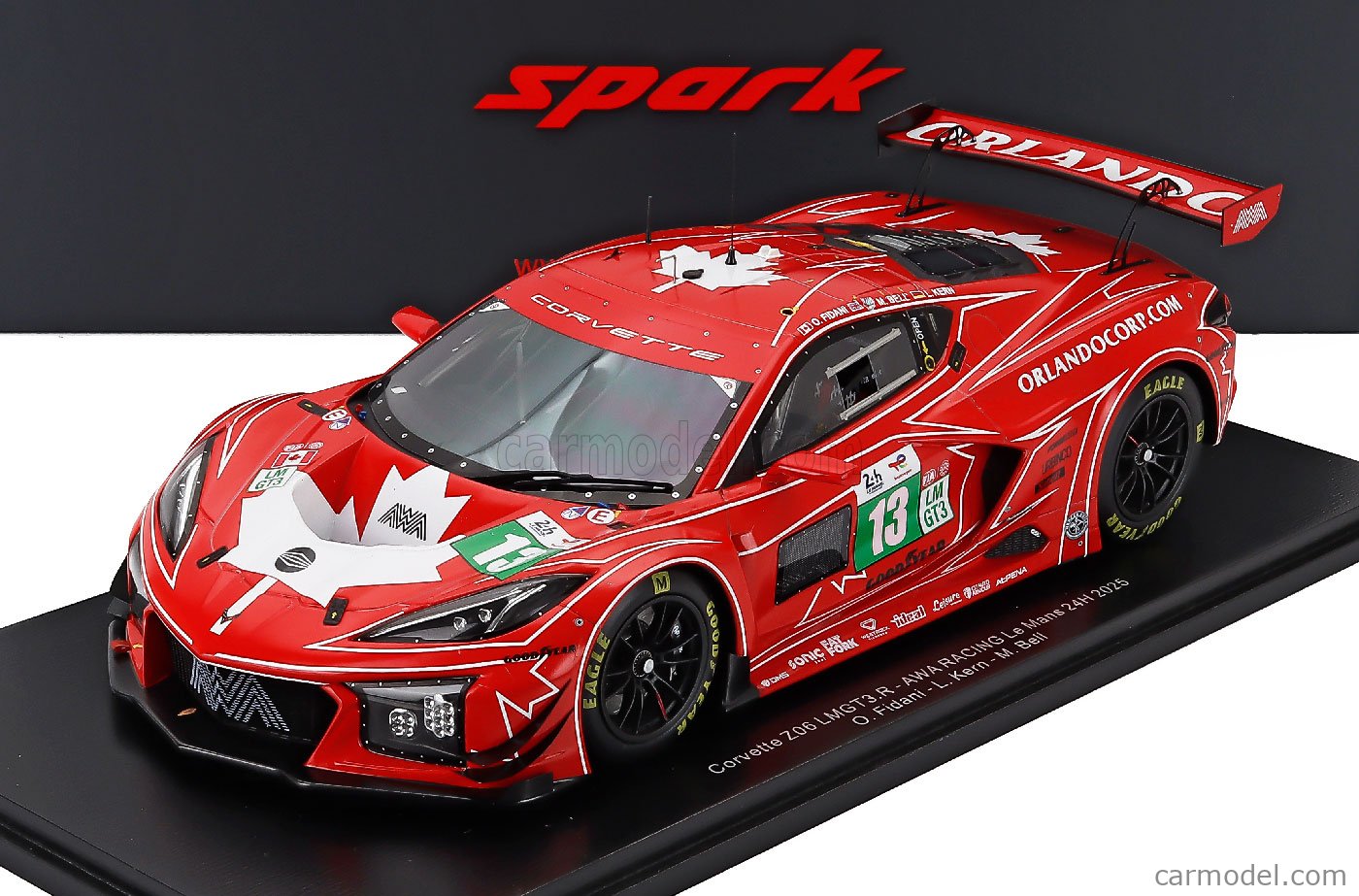 SPARK-MODEL 18S1071 Scale 1/18 | CHEVROLET CORVETTE Z06 GT3.R 5.5L