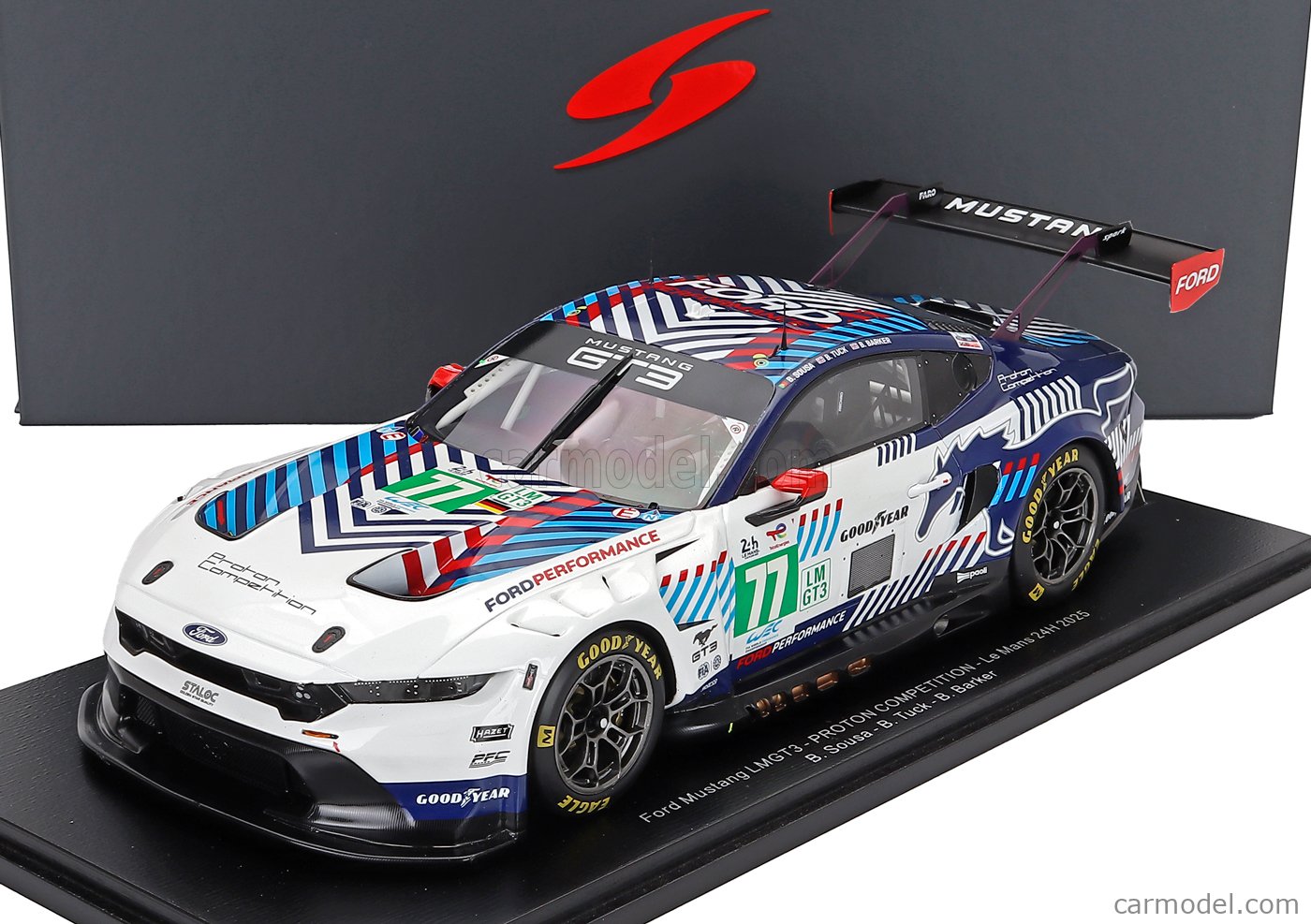 SPARK-MODEL 18S1052 Scale 1/18 | FORD USA MUSTANG GT3 5.4L V8 TEAM