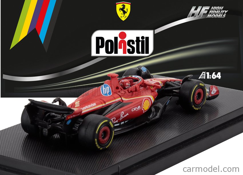 POLISTIL 64FE02030 Scale 1/64 FERRARI F1 SF-24 N 16 SEASON 2024