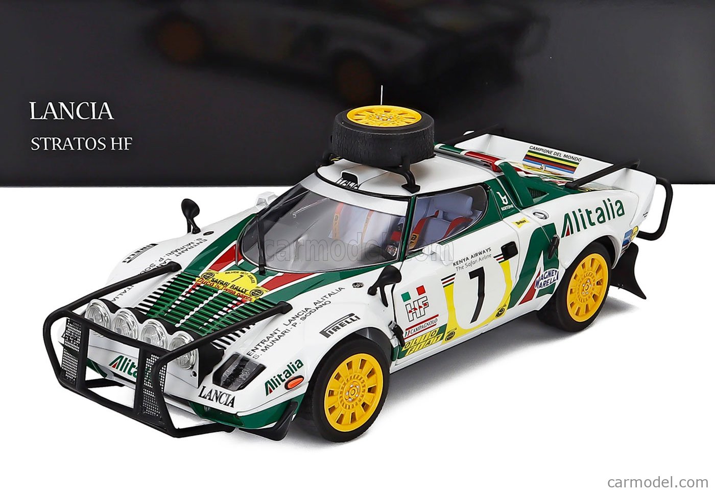 Spark1/43Lancia Stratos HF Rally Monte Carlo'76 #6 2nd Bjorn