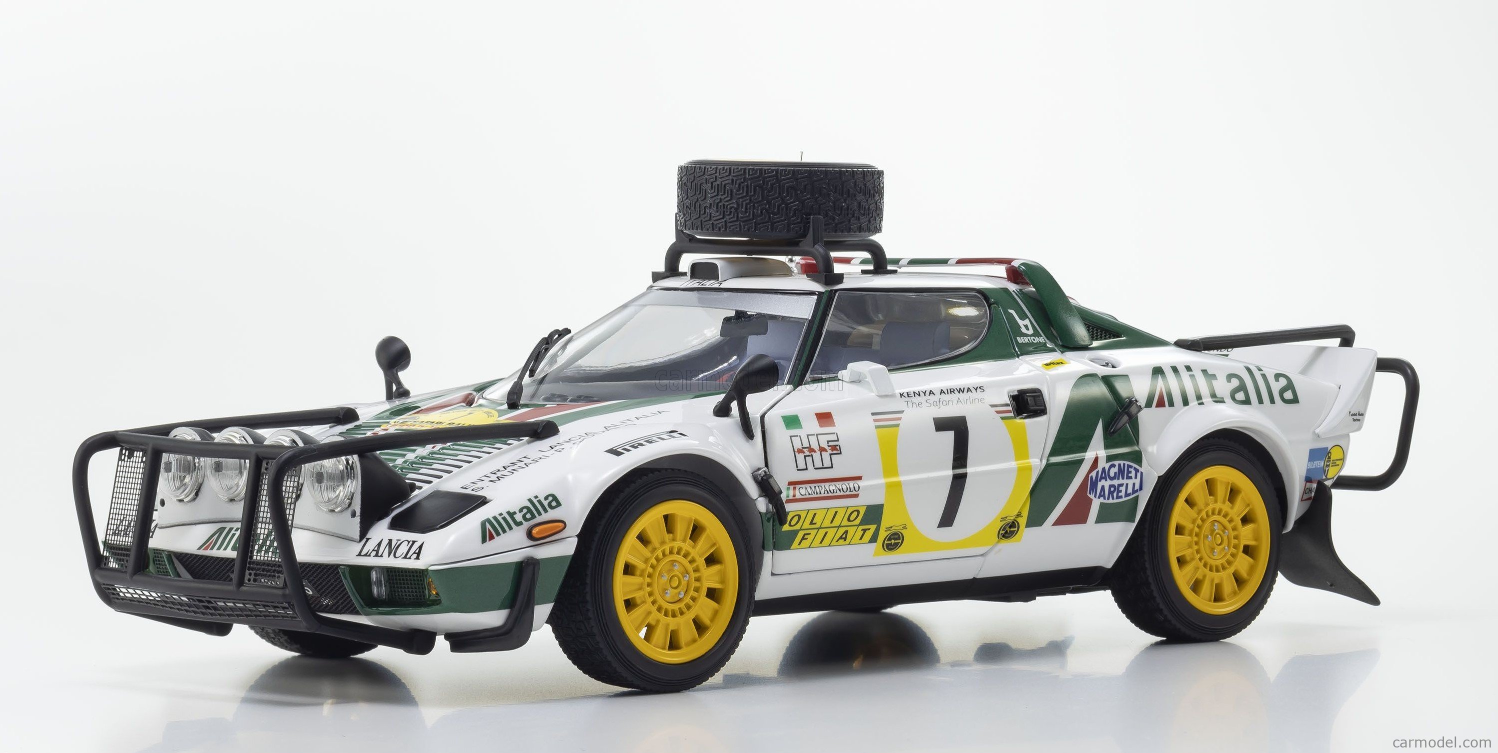KYOSHOランチア ストラトス HF アリタリア ’77 サファリ NO.7 KYOSHOランチア ストラトス HF アリタリア '77 サファリ NO.7