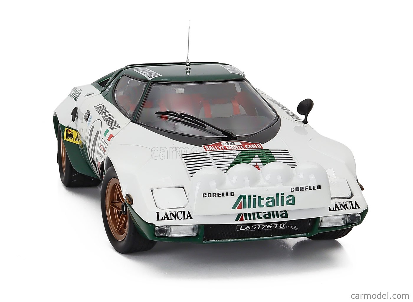 KYOSHO 08130E Scale 1/18 | LANCIA STRATOS HF ALITALIA (night