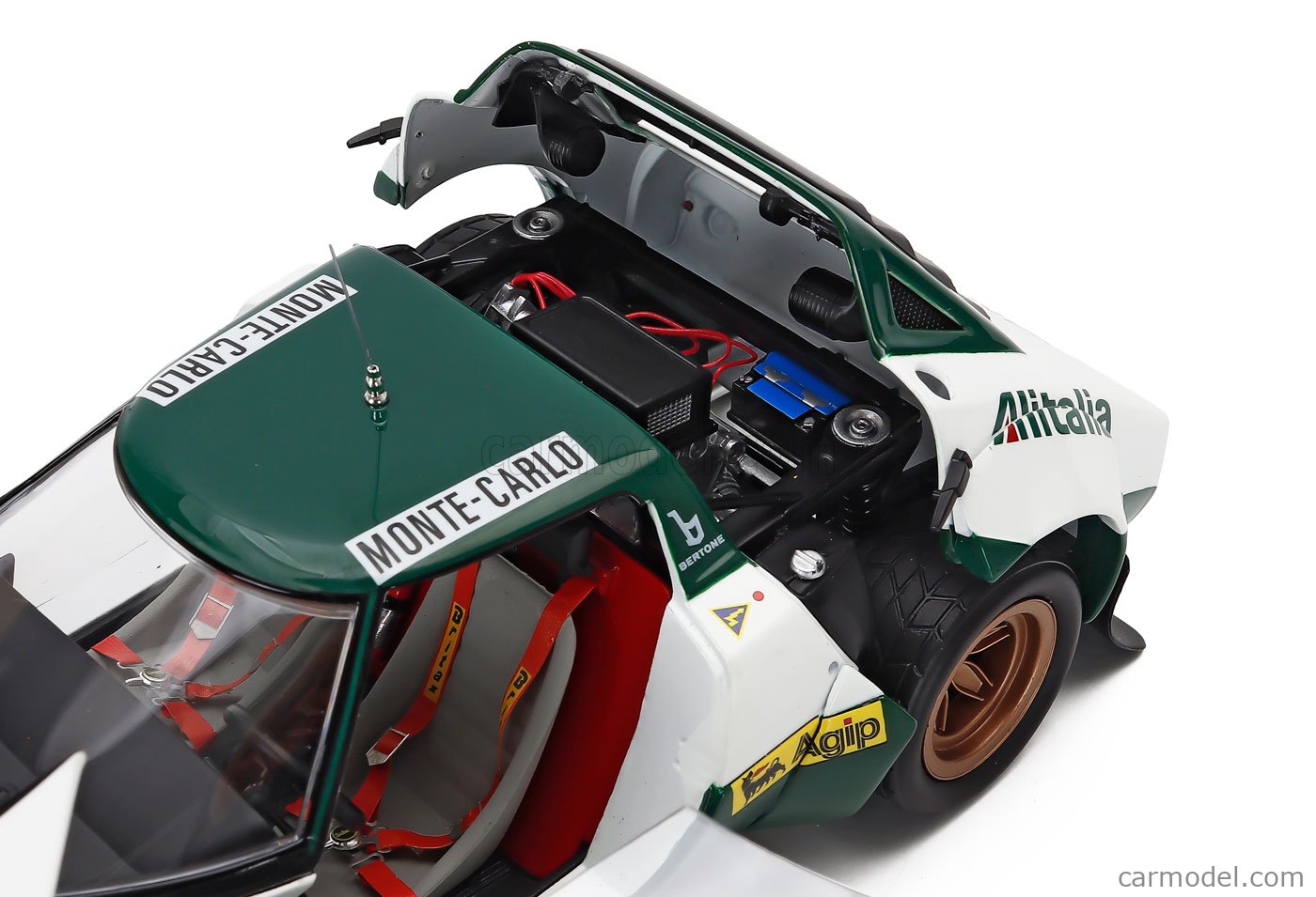 KYOSHO 08130E Scale 1/18 | LANCIA STRATOS HF ALITALIA (night