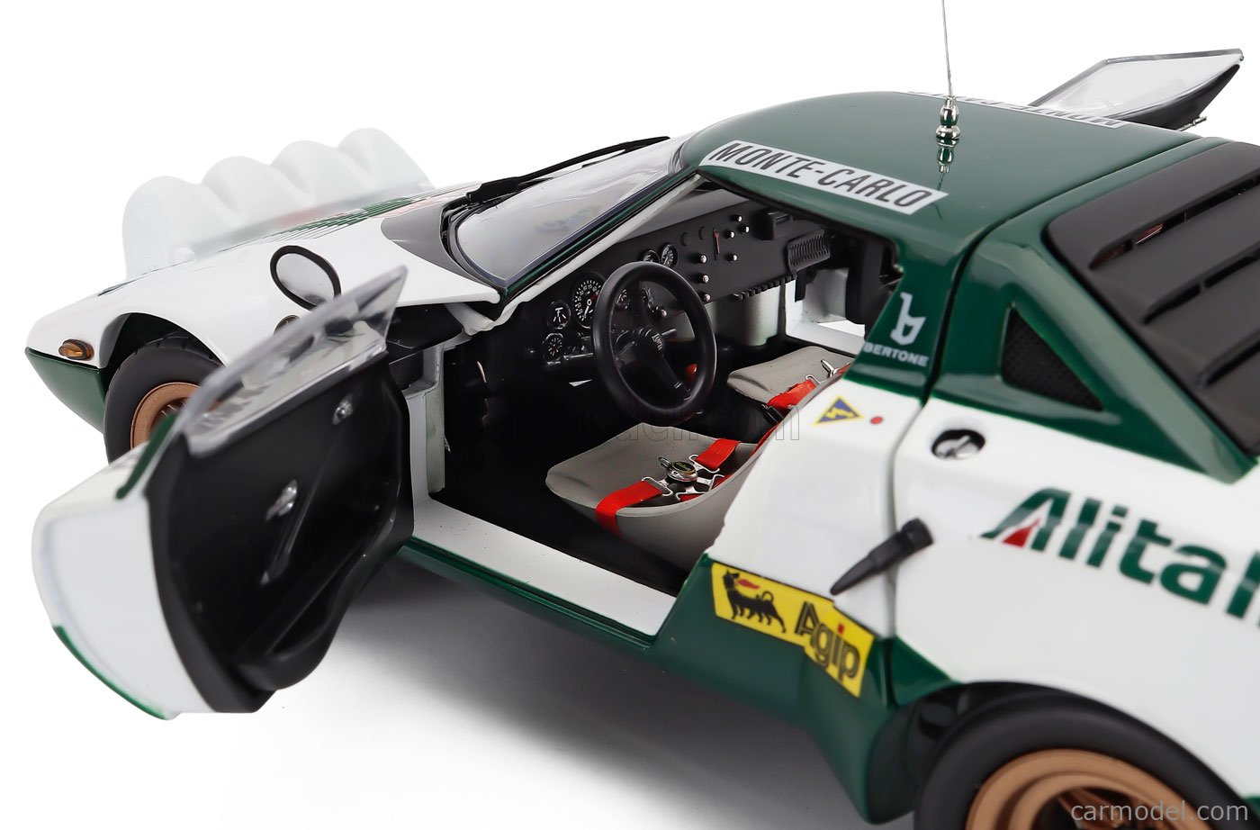 KYOSHO 08130E Scale 1/18 | LANCIA STRATOS HF ALITALIA (night