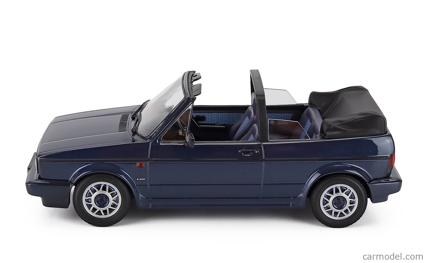 NOREV 188628 Scale 1/18 | VOLKSWAGEN GOLF 1-SERIES CABRIOLET 1992 BLUE