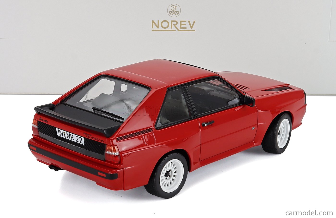 Audi Sport quattro 1985 ミニカー 1/43 1/43 Spark 1985 Audi Sport quattro S1 E2 No.1 Manx International