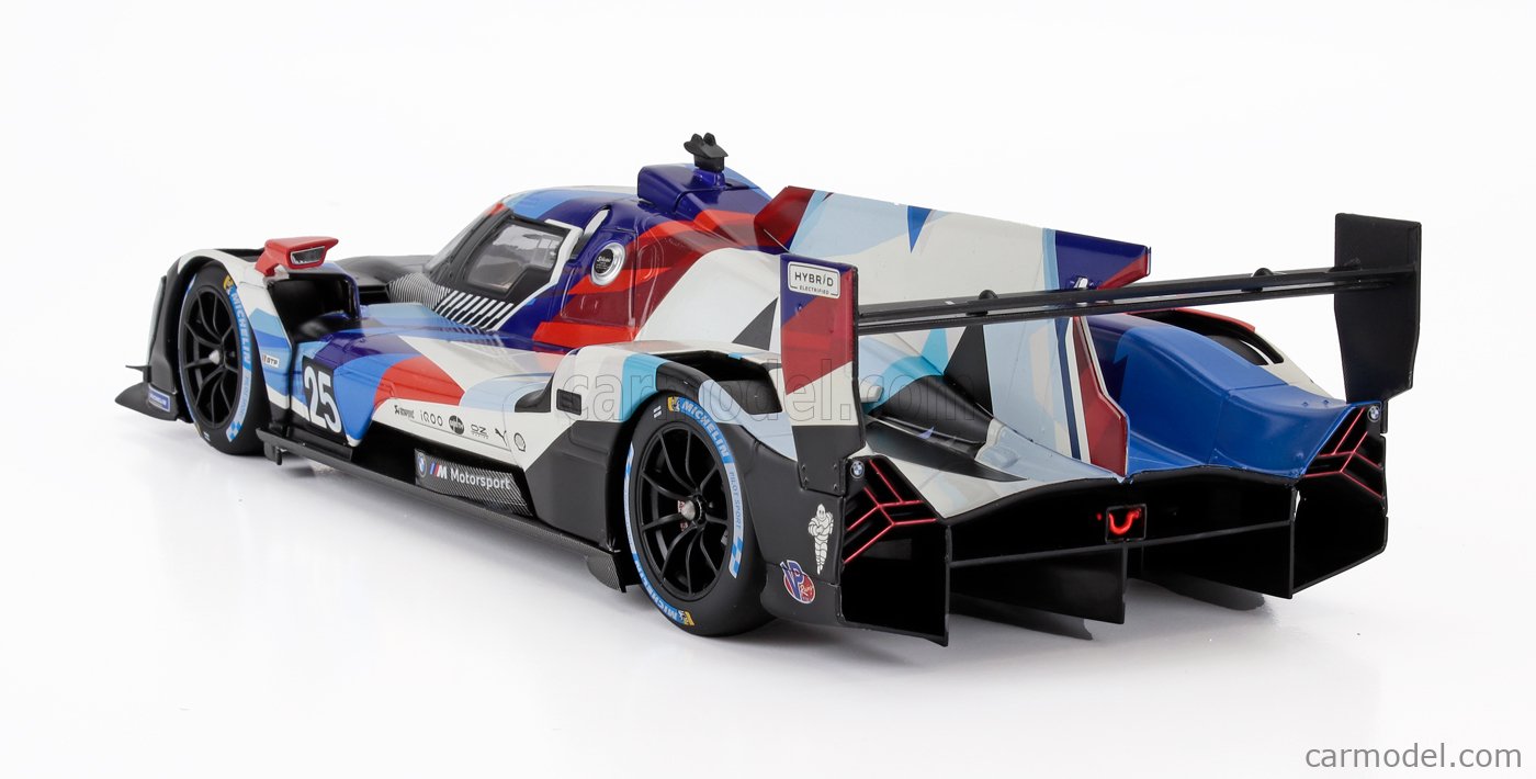 Spark BMW M HYBRID LMDH P66-3 4.0L TURBO V8 24h LE MANS 2024 #15 1/18 Scale New