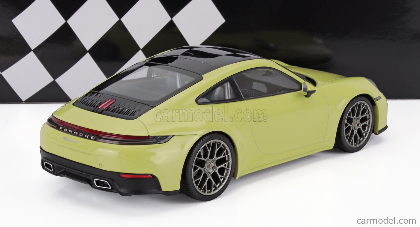 ミニチャンプス ポルシェ　911 992 Carrera 1/18 イエロー MINICHAMPS 155064021 Scale 1/18 | PORSCHE 911 992-2 CARRERA COUPE