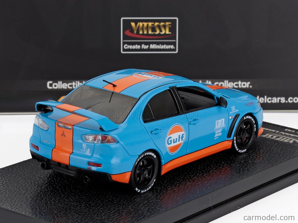 VITESSE 29352 Escala 1/43 | MITSUBISHI LANCER EVOLUTION X GULF
