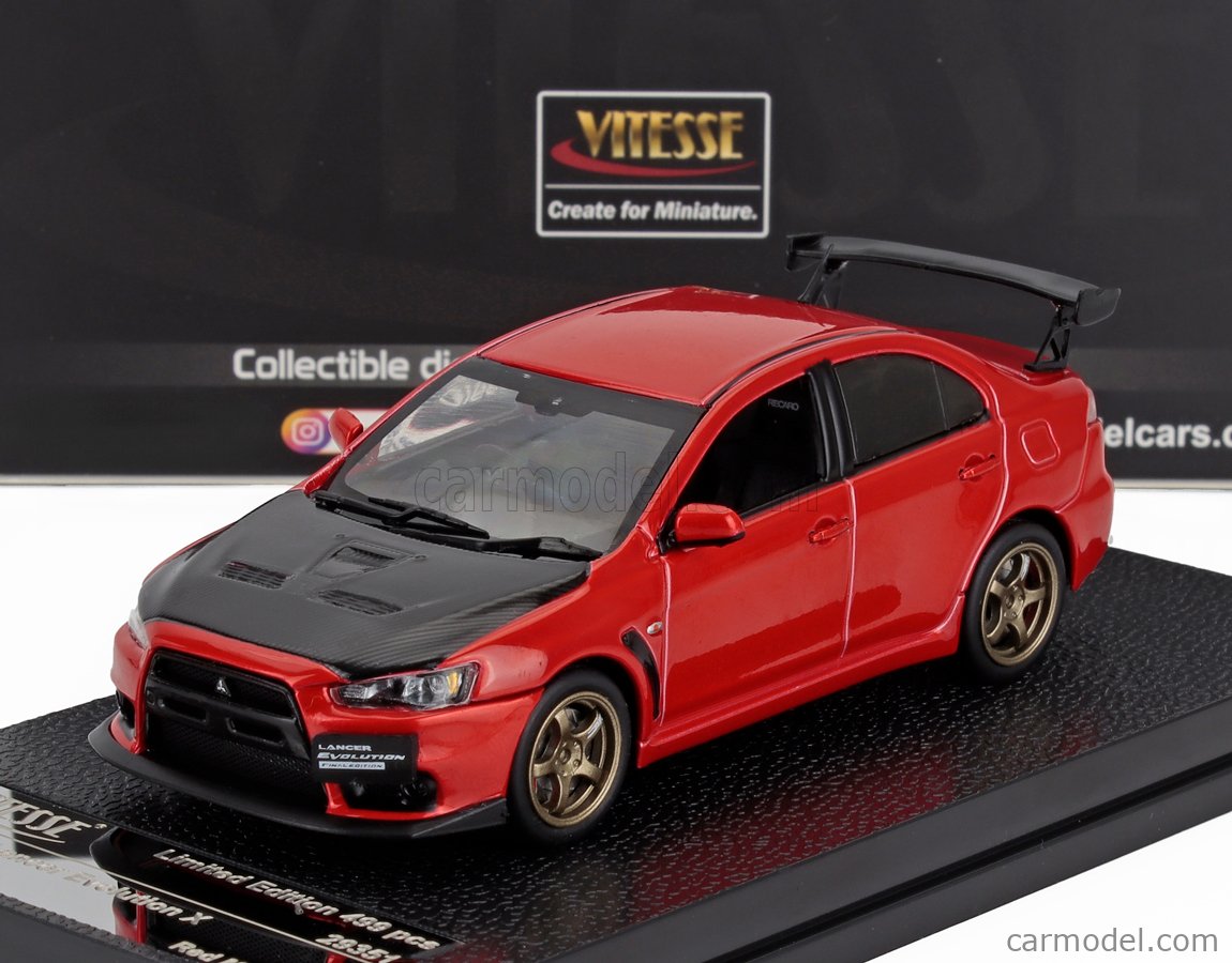 VITESSE 29351 Scale 1/43 | MITSUBISHI LANCER EVOLUTION X