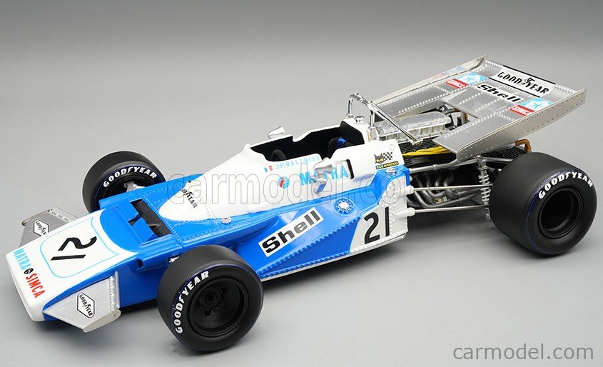 MARCH F1 711 N° 27 GP d'Espagne 1971 HENRI PESCAROLO au 1/18 de Tecnomodel 217C