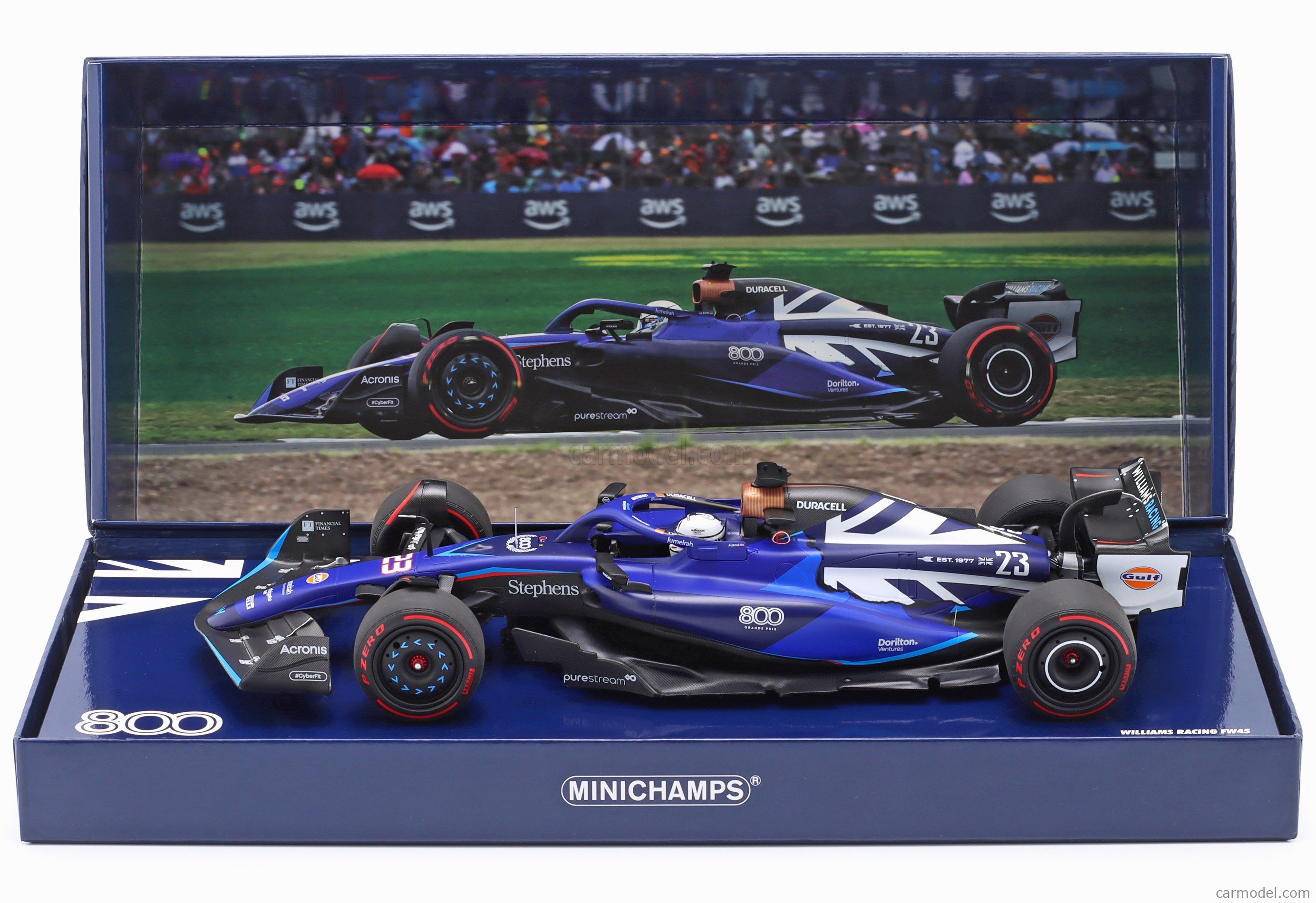 ミニカー　1/18 Williams F1 FW45 #23 Williams Racing 10th Bahrain GP 2023 Alexander Albon [18S950] Williams F1 FW45 #23 Alexander Albon 10th Bahrain GP 2023 1