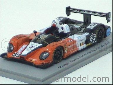 Miniature Spark 1/43 – Courage Judd N°12 – 8ème Le Mans 2005 – Boîte Abîmée