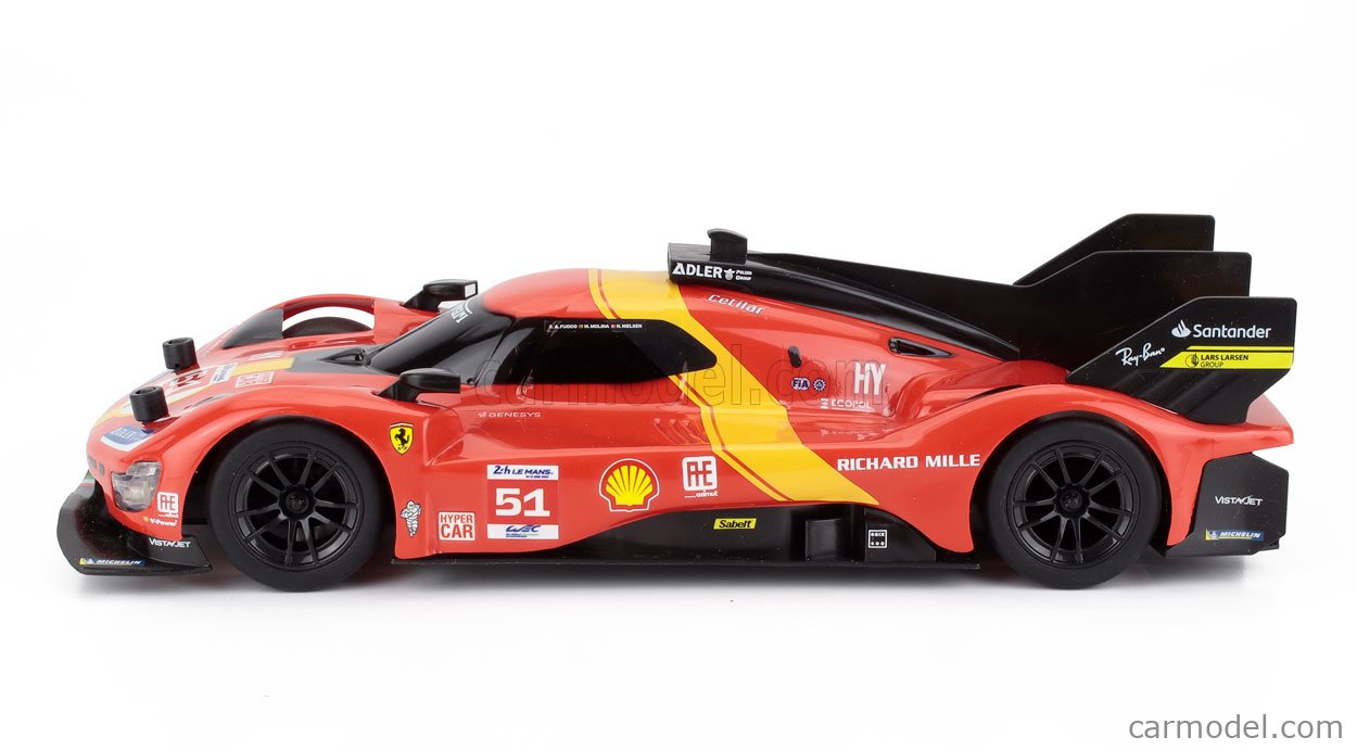 1:18 LOOKSMART Ferrari 499P 3.0L Turbo V6 Team Ferrari Af Corse 50 Winner 24h Le Mans 2024 Antonio Fuoco Miguel Molina Nicklas Nielsen Red Yellow Black Ls18lm048.2.5.345.gp.117196 1:18 LOOKSMART Ferrari 499P 3.0L Turbo V6 Team Ferrari Af Corse 50 Winner 24h Le Mans 2024 Antonio Fuoco Miguel Molina Nicklas Nielsen Red Yellow Black Ls18lm048.2.5.345.gp.117196