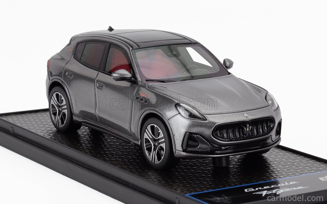 Modèle Réduit 1:43 BBR Maserati Grecale Trofeo 2022 Gris Lava - Neuf