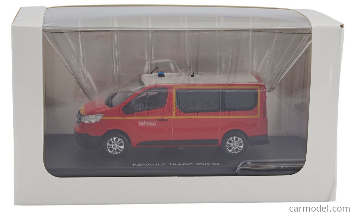 ELIGOR 118381 Масштаб 1/43 | RENAULT TRAFIC MINIBUS SDIS 04 SAPEURS ...