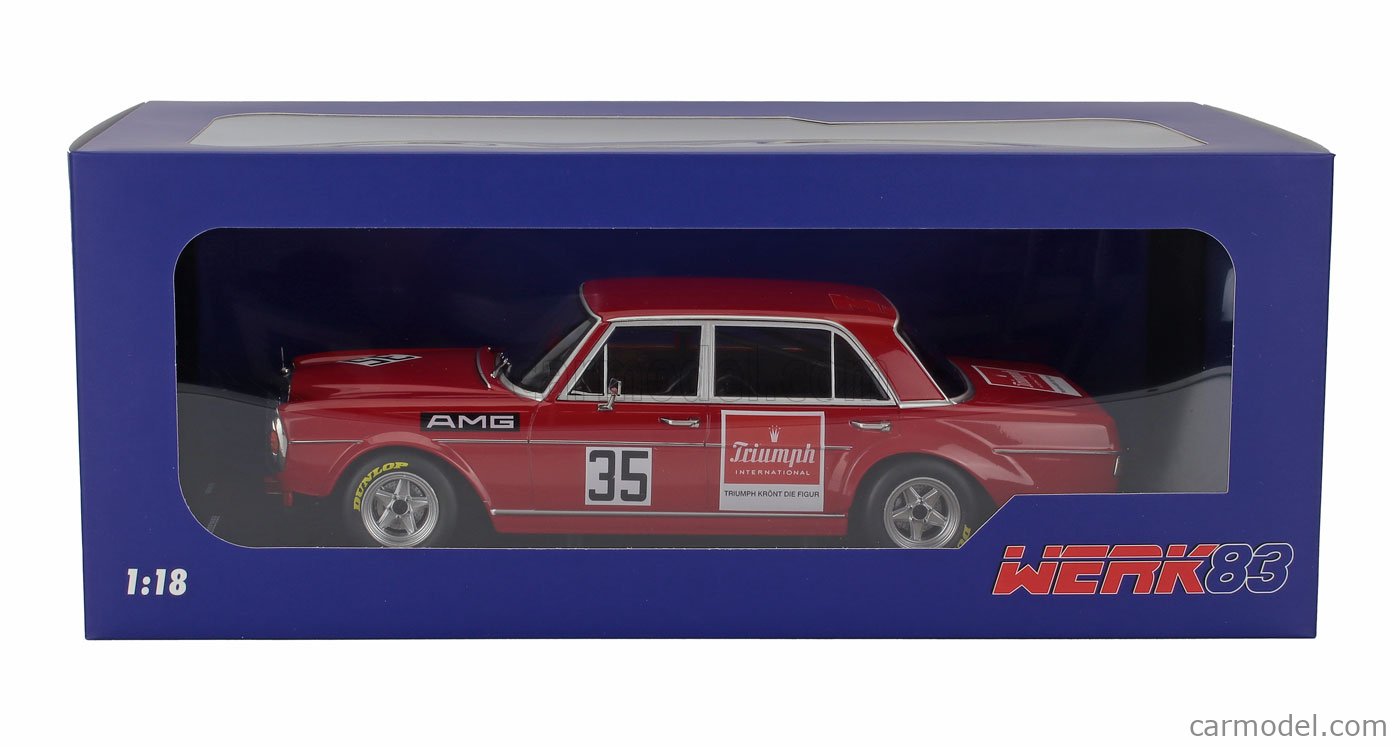 WERK83 W18030006 Scale 1/18 | MERCEDES BENZ 300 SEL 6.8 AMG N 35