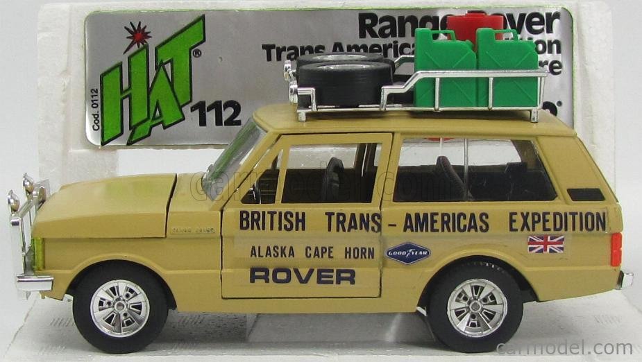 Bburago 1/43 – Land Rover Beige – Miniature Très Rare – Collection