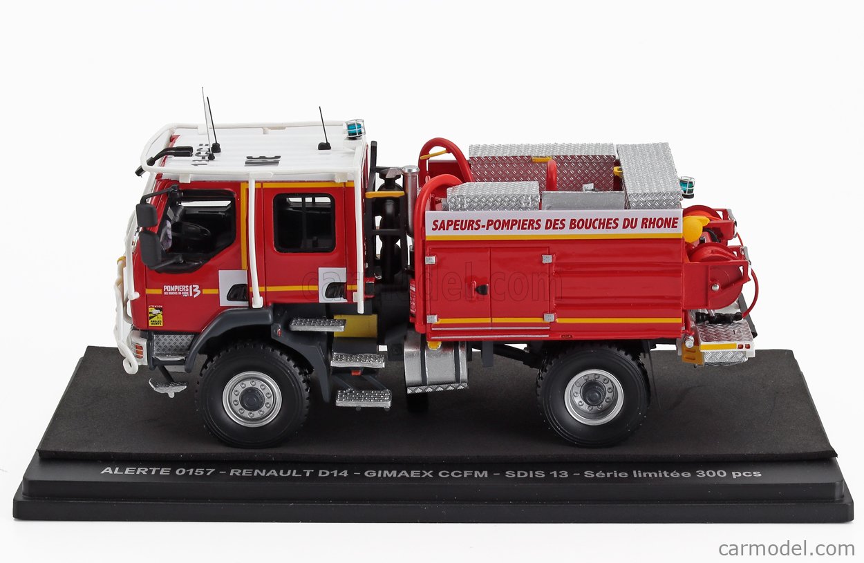 Miniature Alerte Renault K380 GALLIN CCMC - Véhicule De Pompiers SDIS 28 - Échelle 1/43 - NEUF