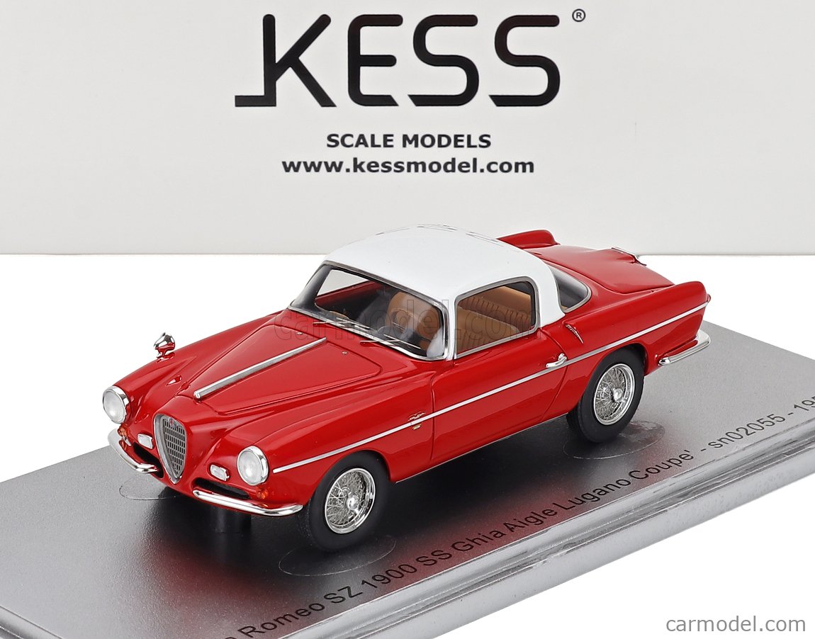 KESS-MODEL KE43000410 Scale 1/43 | ALFA ROMEO SZ 1900 GHIA SS