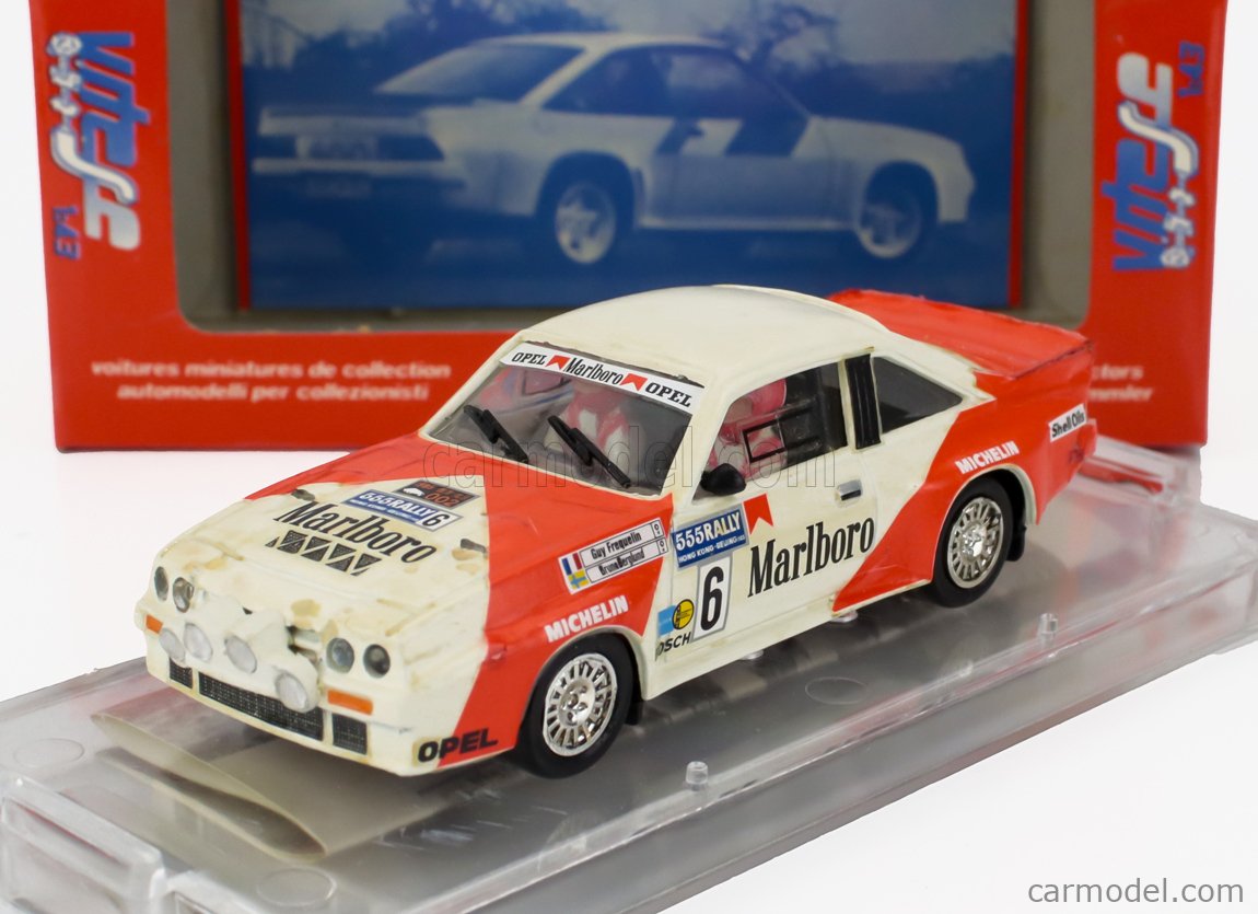 Opel Manta 400 1/18 Euroteam – Rallye Terre De Provence 1984 – Frequelin – Édition Limitée